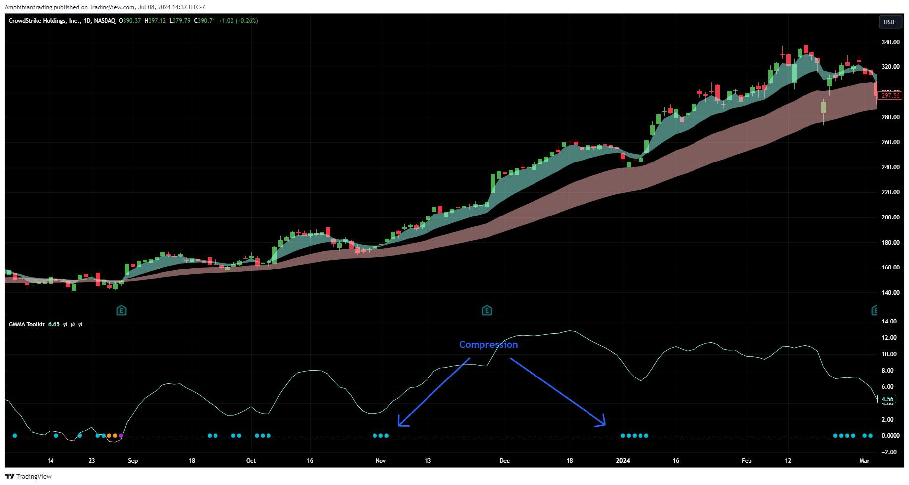 BATS:CRWD Chart Image by Amphibiantrading