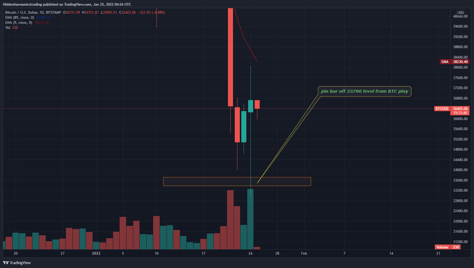 BITSTAMP:BTCUSD Chart Image by Hiddenharmonicstrading