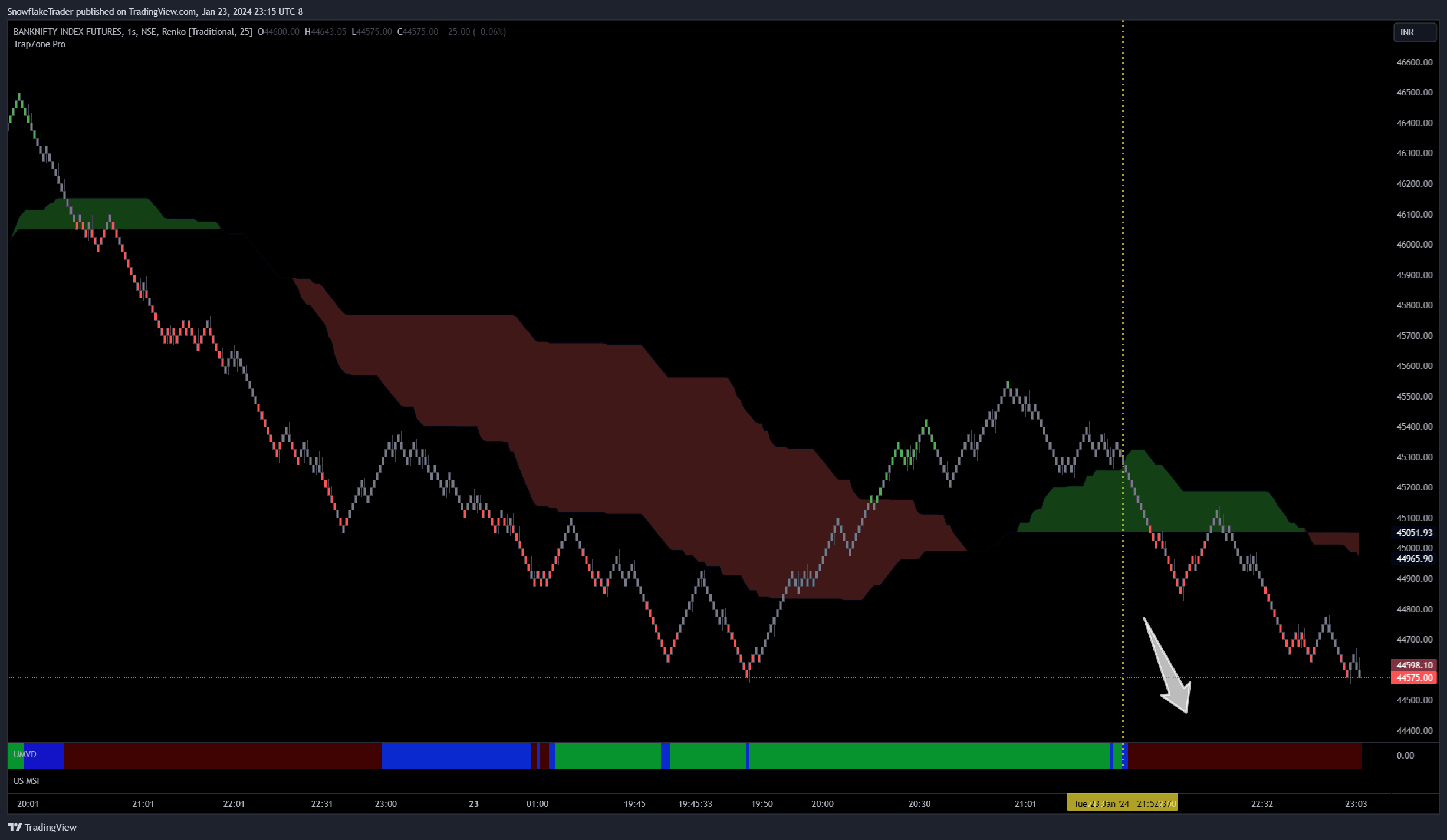 NSE:BANKNIFTY1! Chart Image by SnowflakeTrader