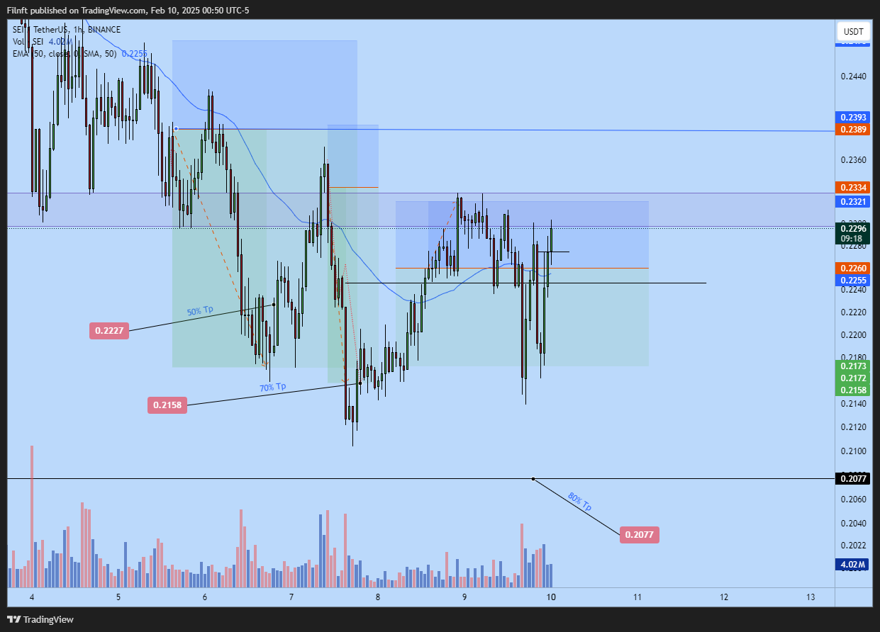 BINANCE:SEIUSDT Chart Image by Filnft