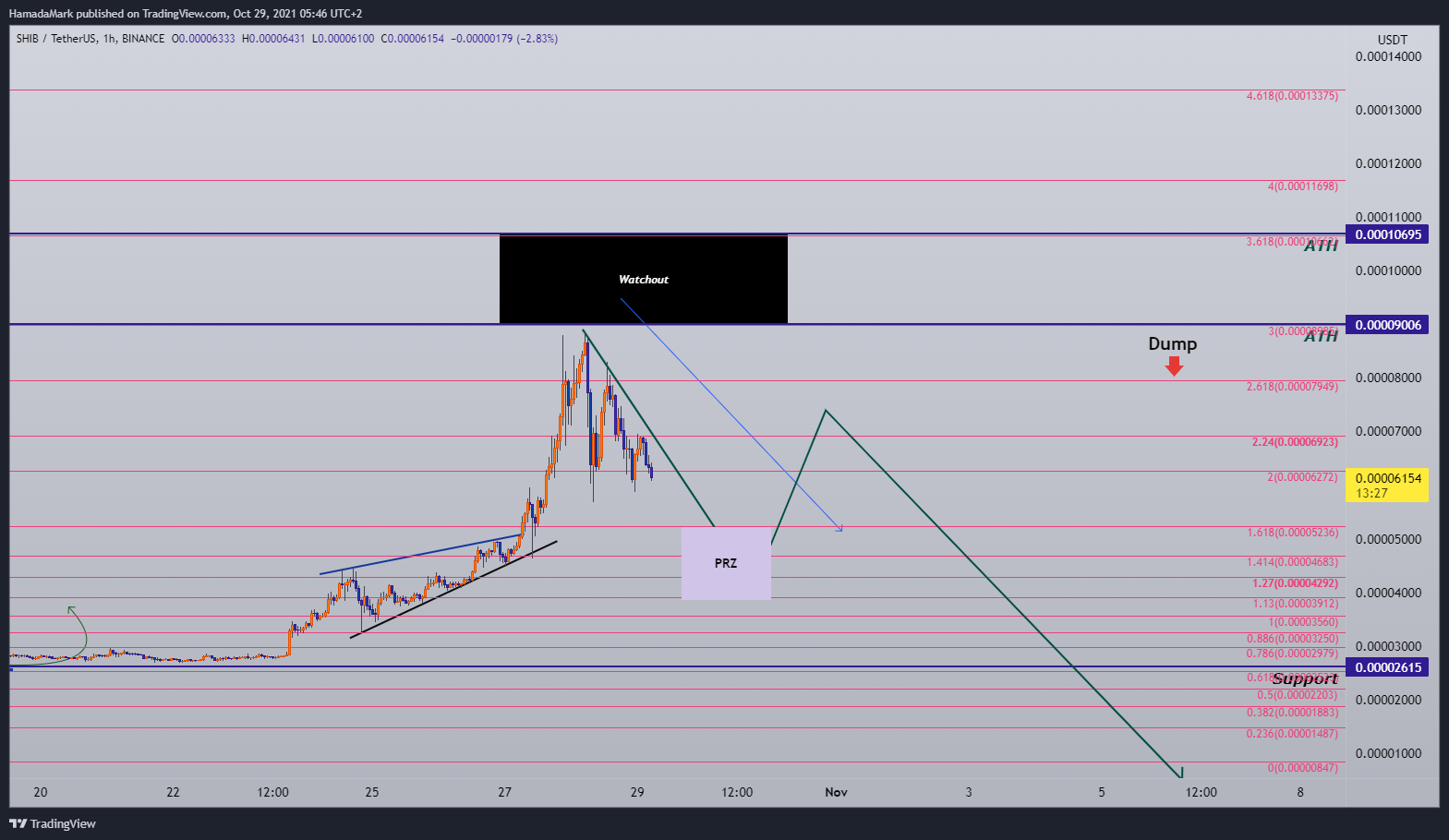 BINANCE:SHIBUSDT Chart Image by HamadaMark