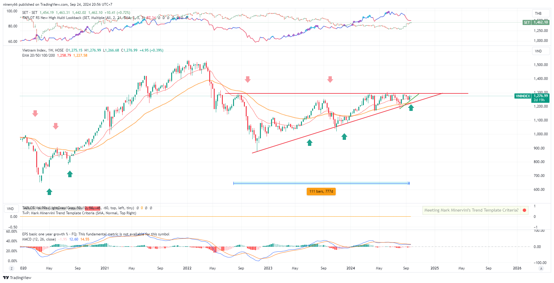 HOSE_DLY:VNINDEX Chart Image by nineny66