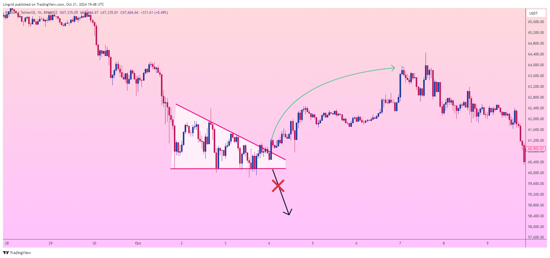 BINANCE:BTCUSDT Chart Image by Lingrid