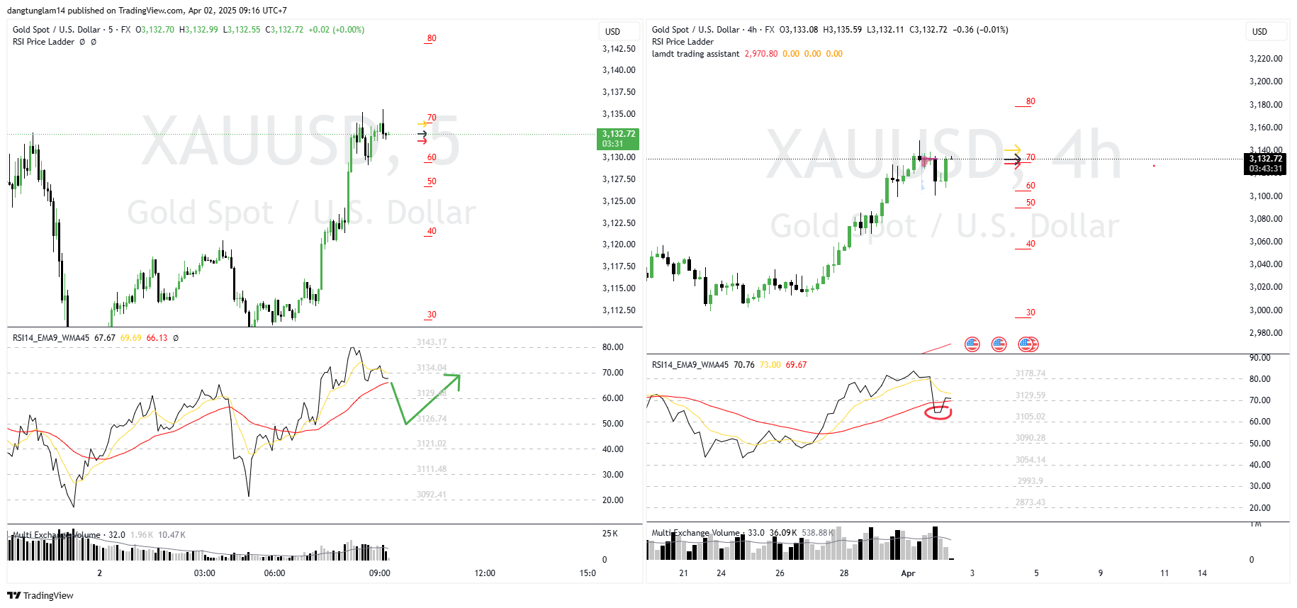 FX:XAUUSD Chart Image by dangtunglam14