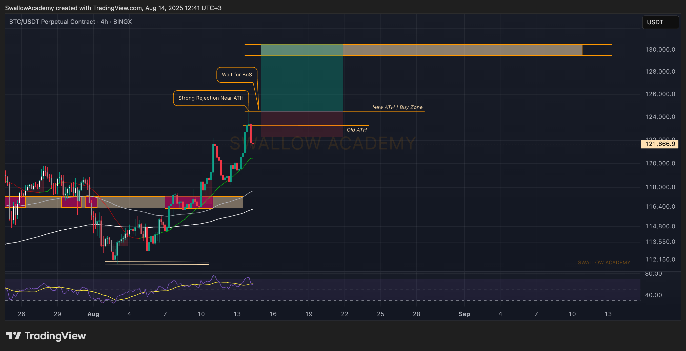 BINGX:BTCUSDT.P Chart Image by SwallowAcademy