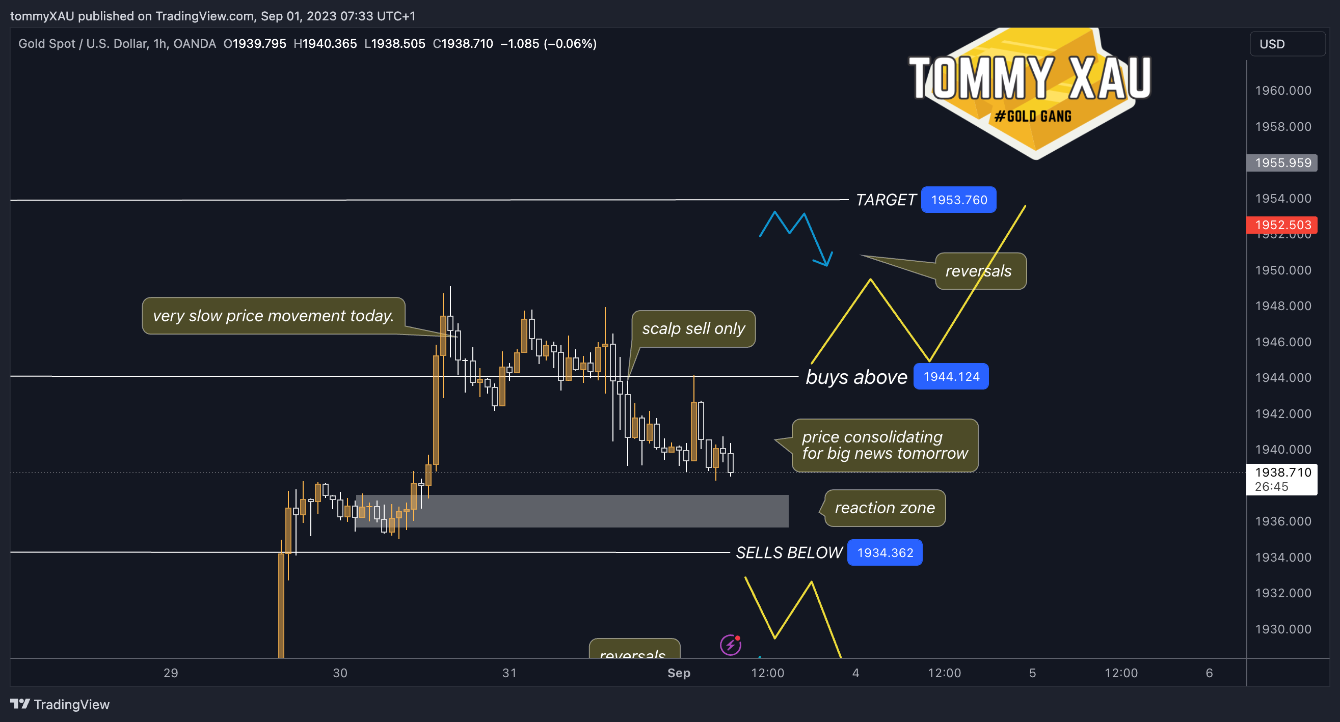 OANDA:XAUUSD Chart Image by tommyXAU