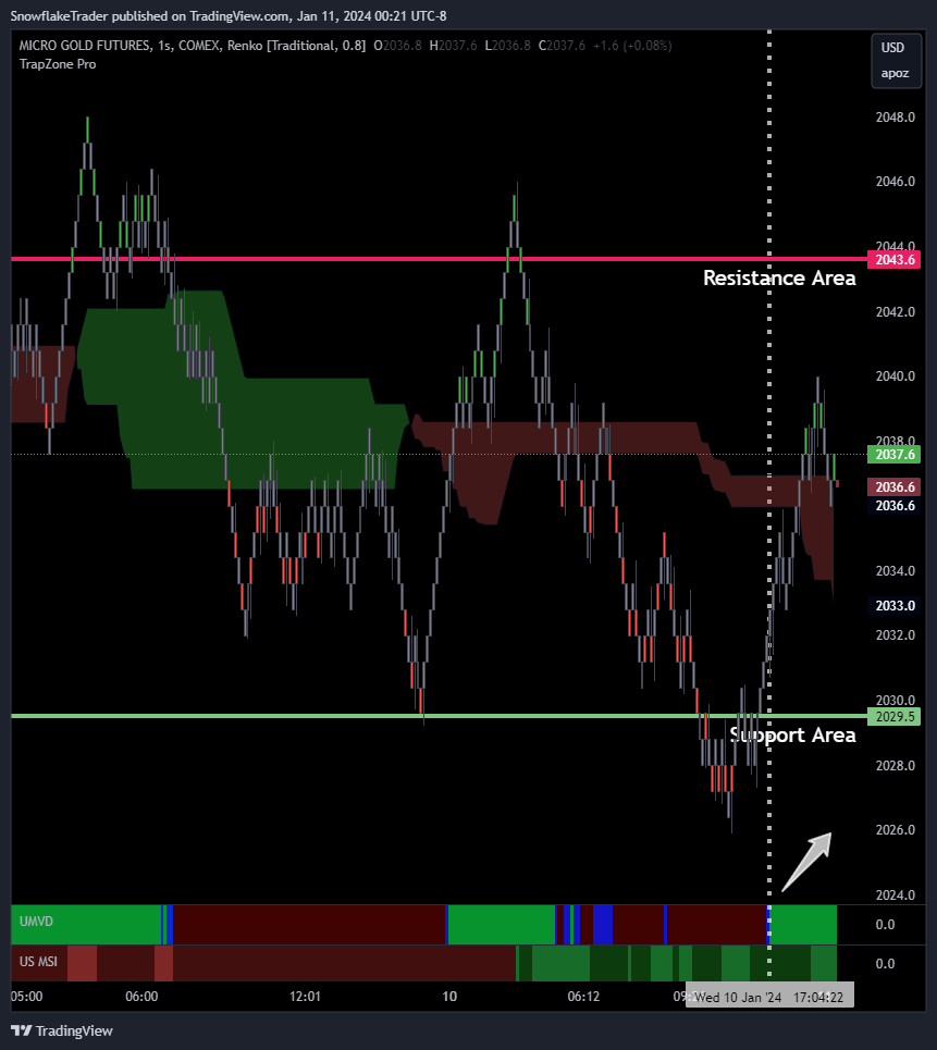 COMEX_MINI:MGC1! Chart Image by SnowflakeTrader