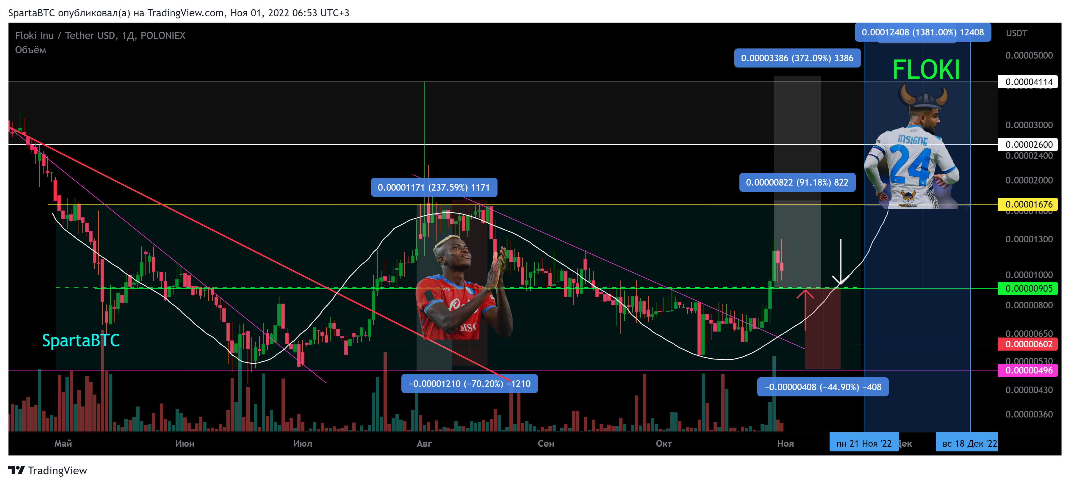 POLONIEX:FLOKIUSDT Chart Image by SpartaBTC
