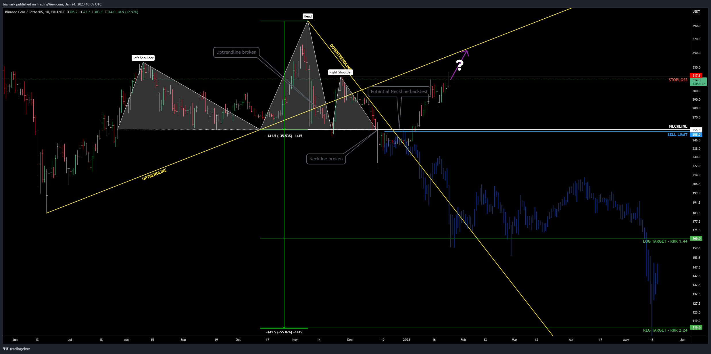 BINANCE:BNBUSDT Chart Image by bizmark