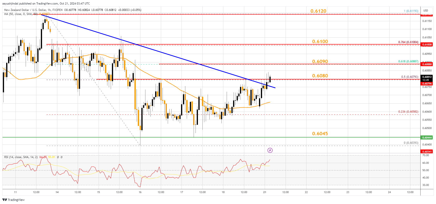 FXOPEN:NZDUSD Chart Image by aayushjindal
