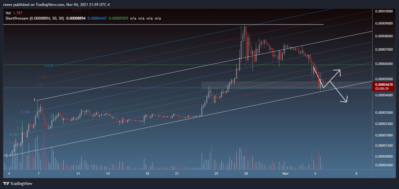 COINBASE:SHIBUSD Chart Image by reees