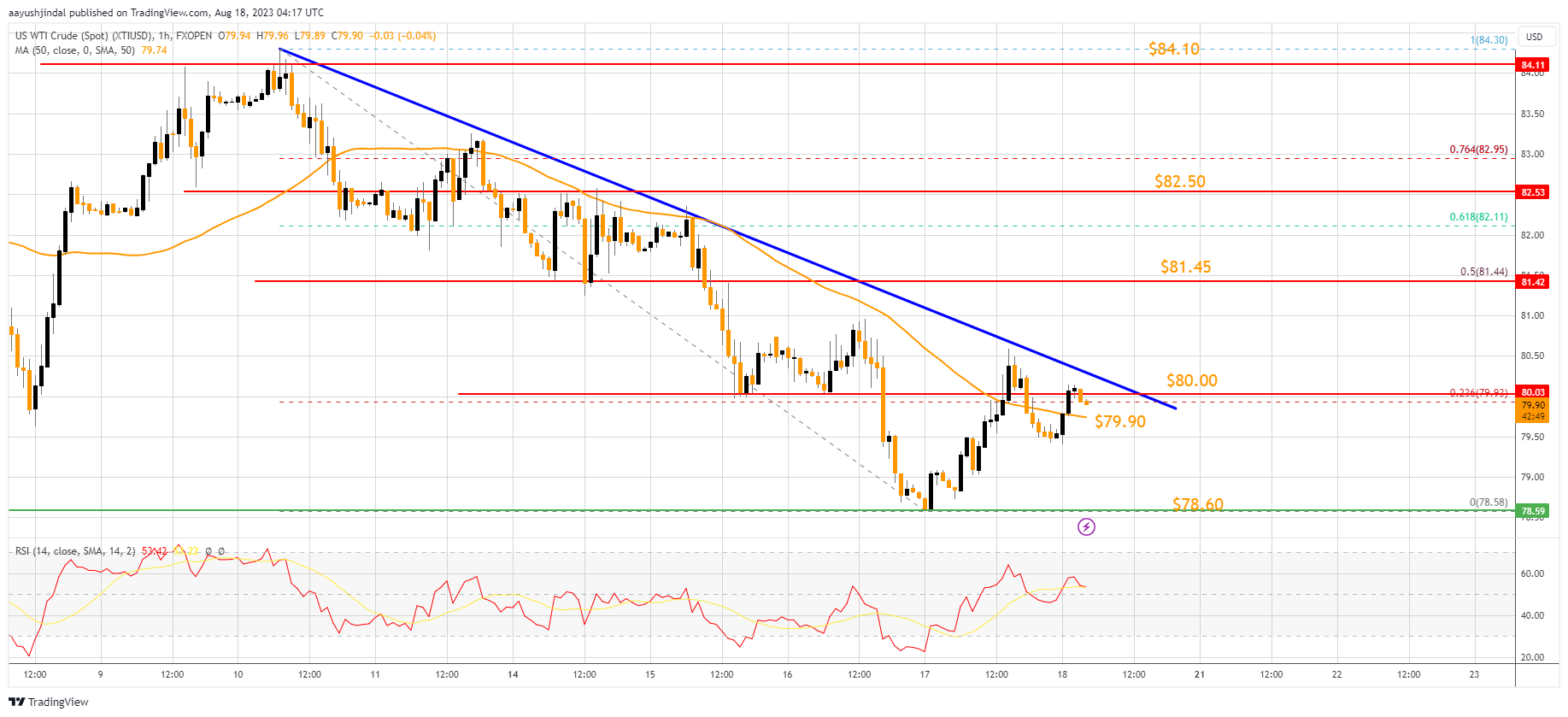 FXOPEN:XTIUSD Chart Image by aayushjindal