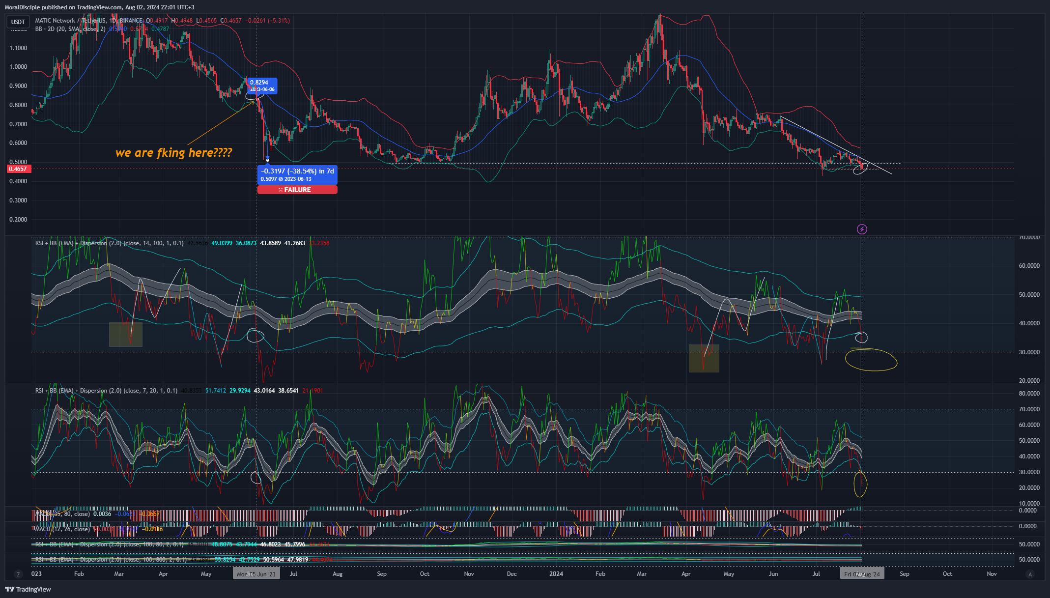 BINANCE:MATICUSDT Chart Image by MoralDisciple