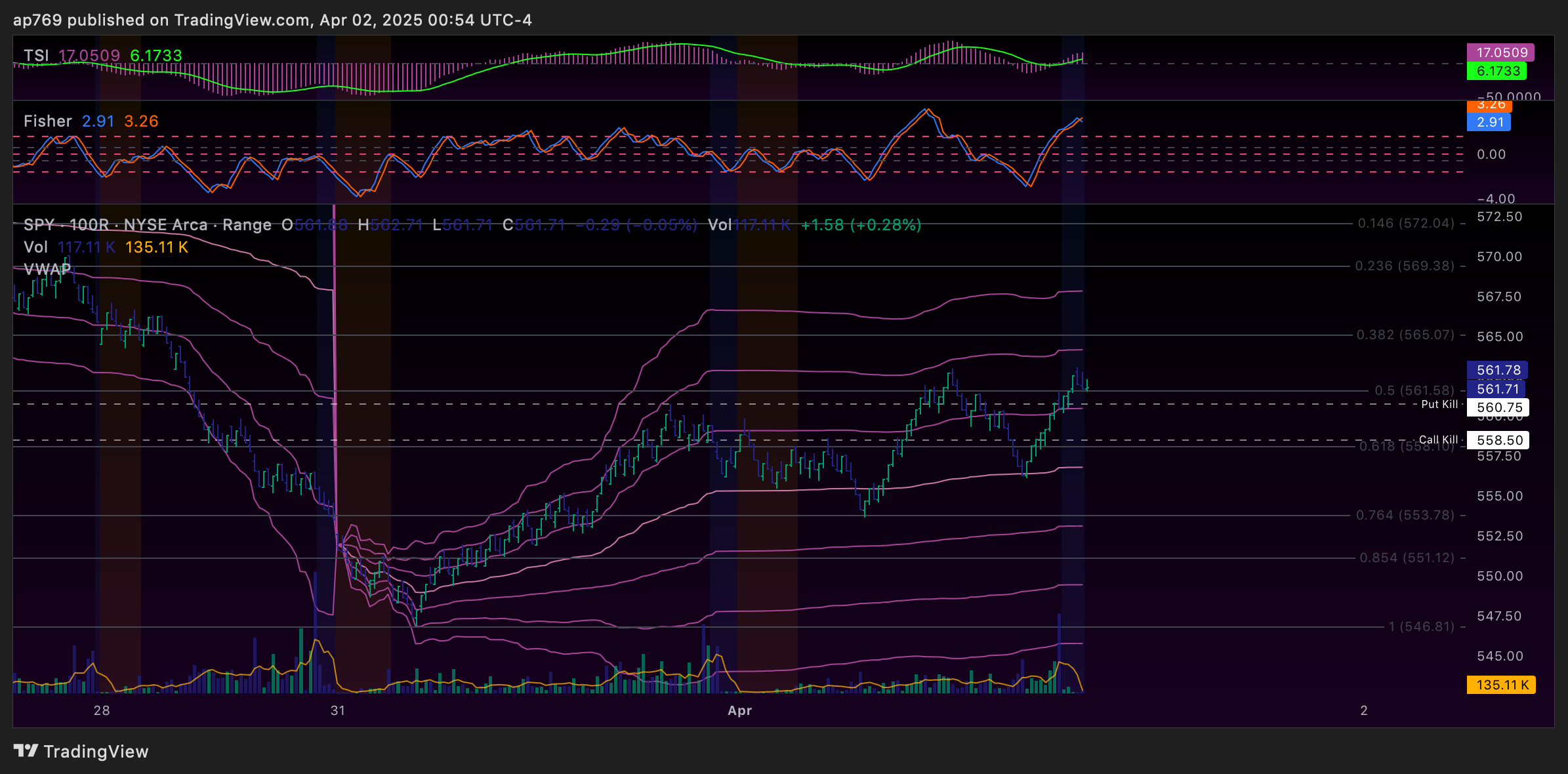 AMEX:SPY Chart Image by ap769