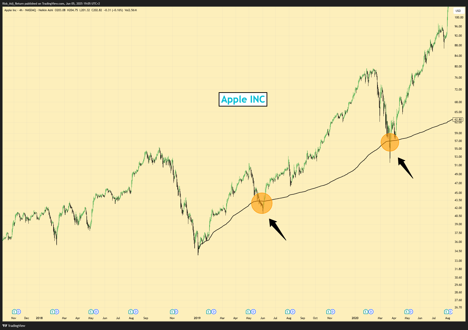 BATS:AAPL Chart Image by Risk_Adj_Return