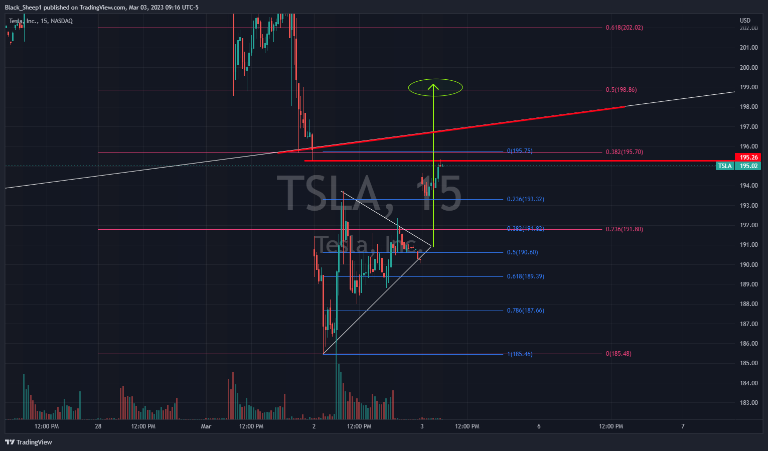 NASDAQ:TSLA Chart Image by Black_Sheep1