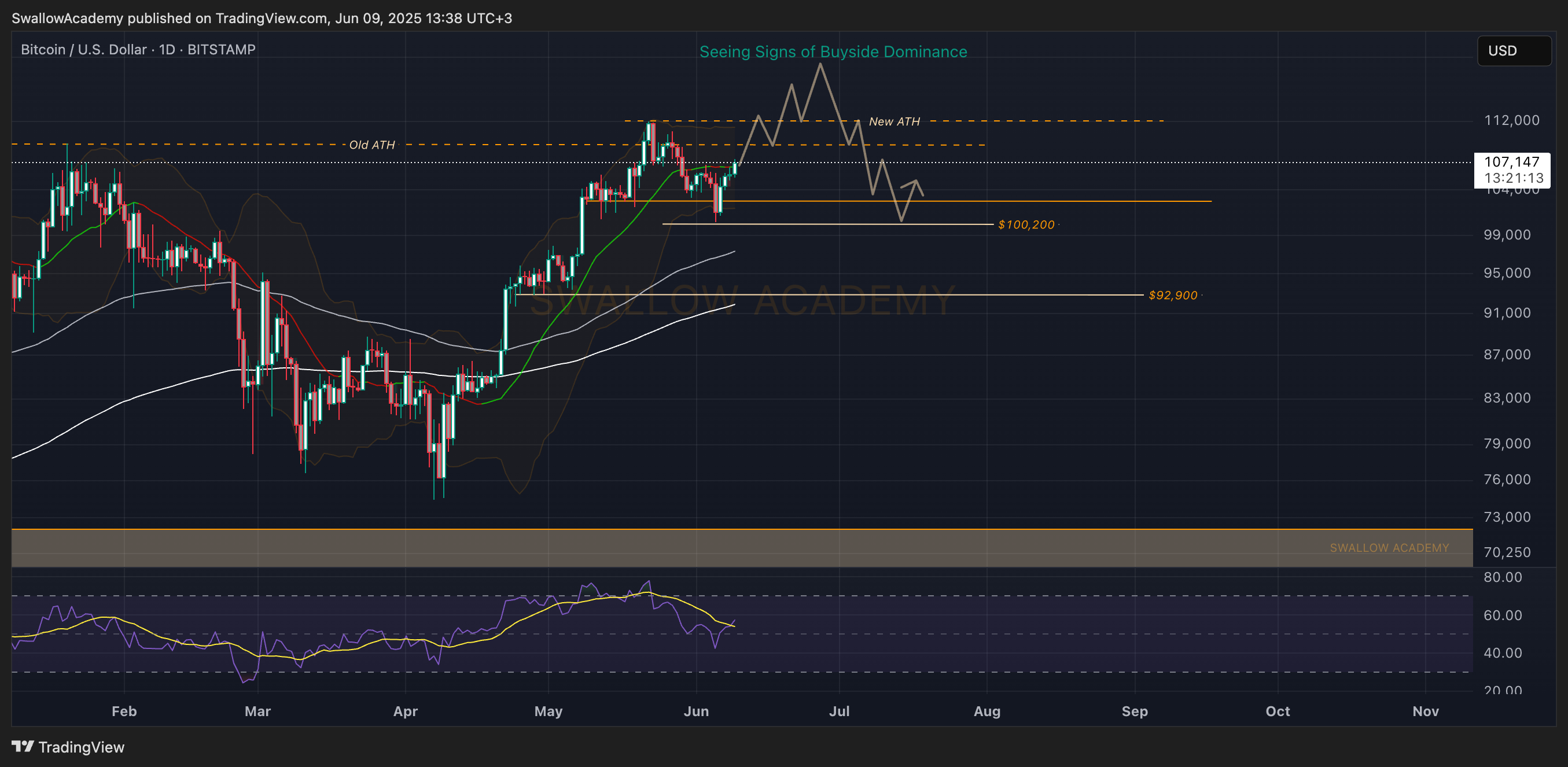 BITSTAMP:BTCUSD Chart Image by SwallowAcademy