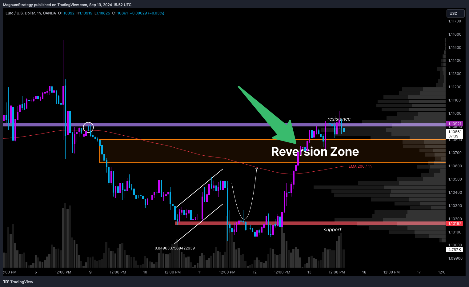 OANDA:EURUSD Chart Image by MagnumStrategy