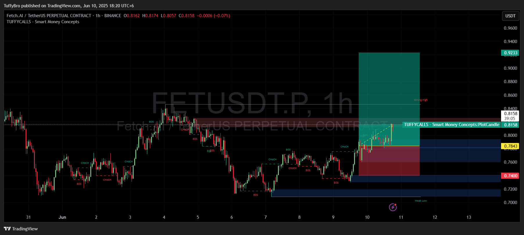 BINANCE:FETUSDT.P Chart Image by TuffyBro