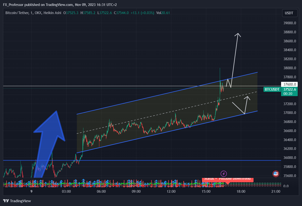 OKX:BTCUSDT Chart Image by FX_Professor