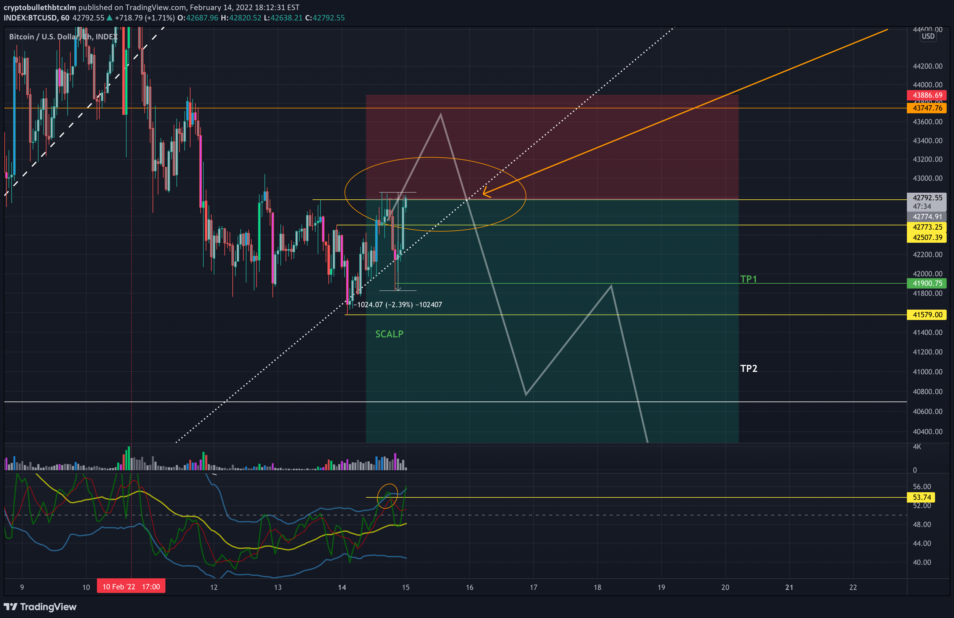INDEX:BTCUSD Idea Chart Image by cryptobullethbtcxlm