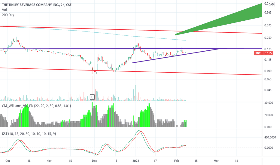 Ascending Triangle breakout for TNY?