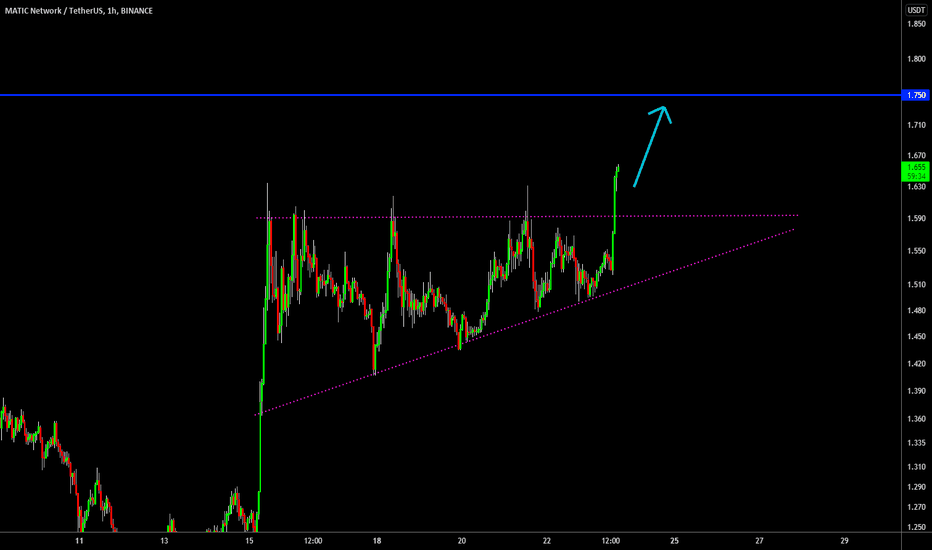 🔥 MATIC Double Pattern Break Out