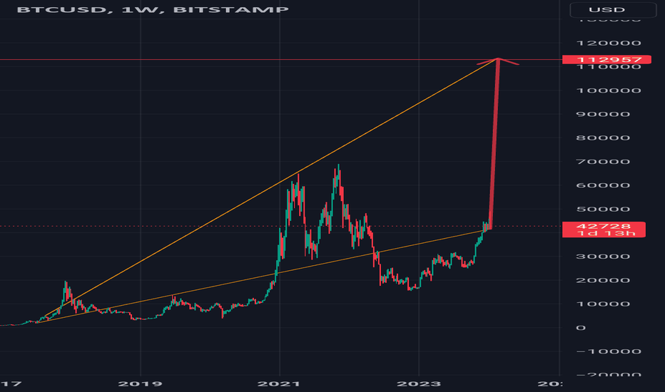 #btc #btcusd #elliottwave long 13Jan24 wavec