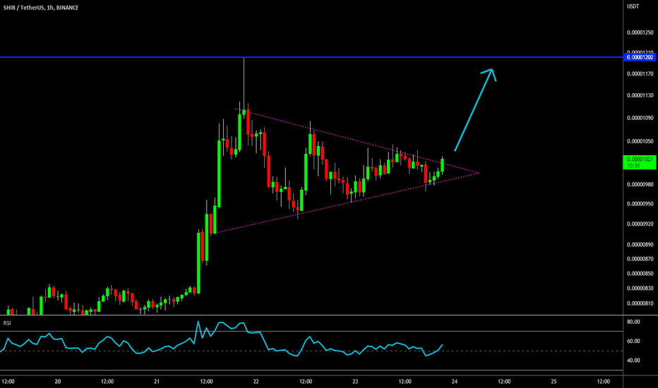 🔥 SHIB Breaking Out Of Bull Flag