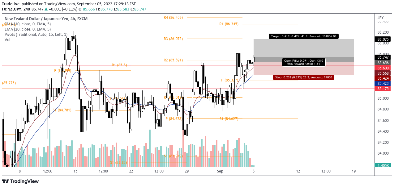 FX:NZDJPY Idea Chart Image by TradeLive-
