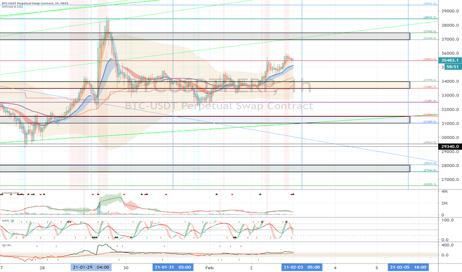 OKEX BTCUSDTPERP (Short Term Strategy) - February 3