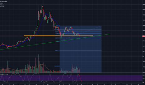 Bitcoin testing  key support level