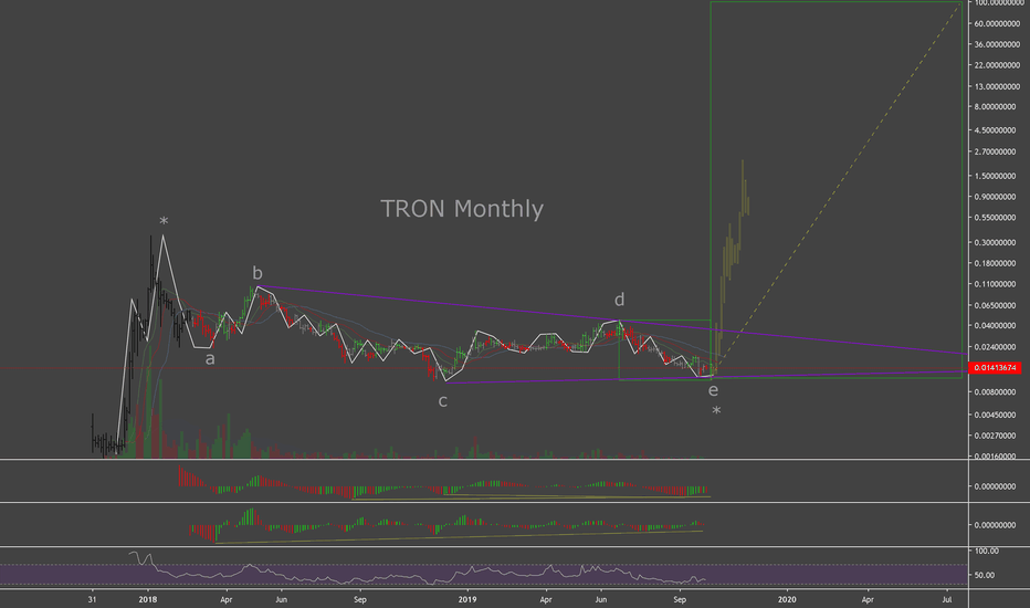 TRON Could Be Over $100 End of Next Year (Elliott Wave Forecast)