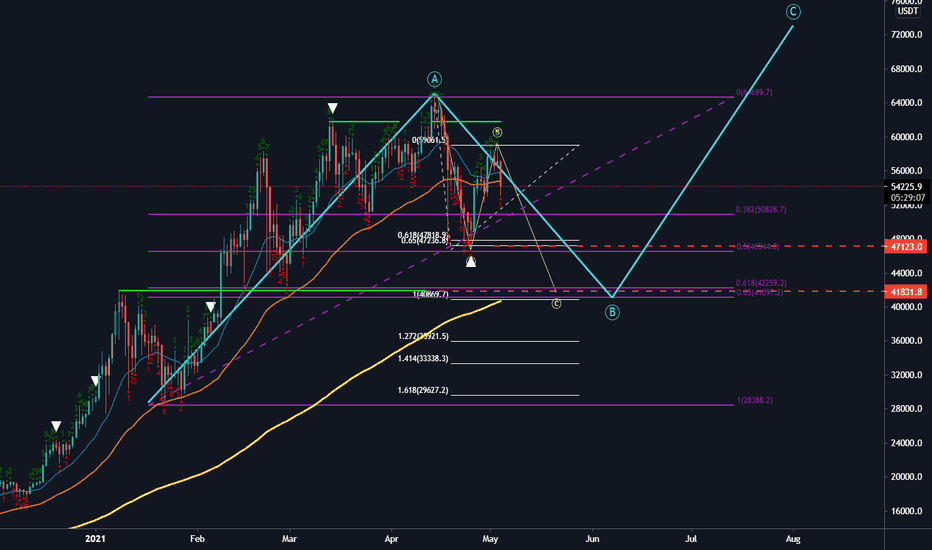 BTCUSDT: Short-Term Bearish Scenario $47000/$42000