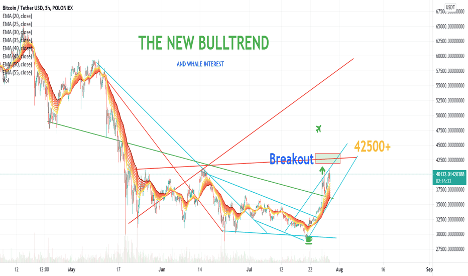 BITCOIN READY FOR MOON TARGET 42500 + BREAKOUT ON WAY!