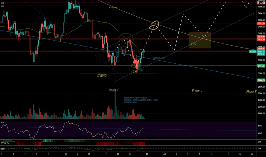 BTC - Bottom Forming - final weeks at $30k to $40k