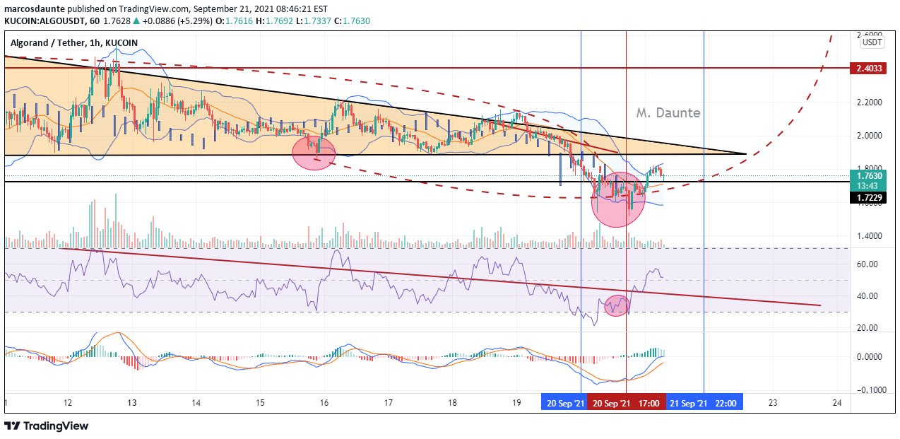 KUCOIN:ALGOUSDT Idea Chart Image by marcosdaunte