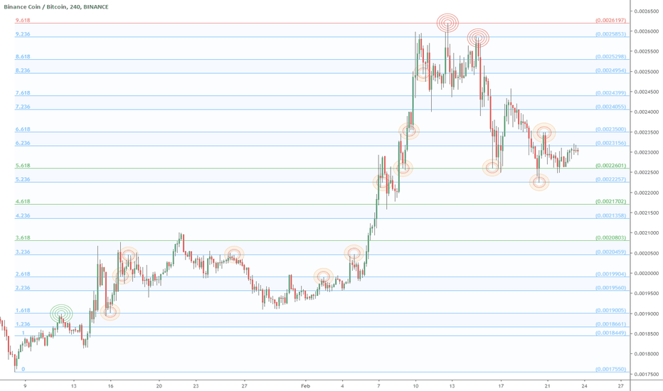 Pulse of asset in Fibonacci: BNB.btc met the murderous 9.618