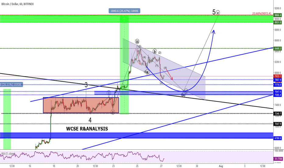 BTC Cycle 1 still in progress target (8800$-9100$)